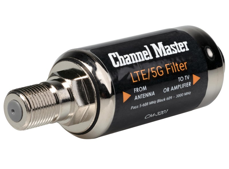 Channel Master LTE/5G Filter â€“ Reduces Pixelation & Signal Issues from LTE, 4G, 5G Interference, Indoor/Outdoor Use, Built-in O-Ring for Weather Protection, Enhances OTA Digital HDTV Signal Quality - Image 2